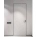  Двері прихованого монтажу Arhitec Line Grezza Slim TS INSIDE + торец AL чорний під фарбування, Comeo Porte