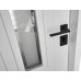 Входные двери ABWEHR со стеклом модель 552 Country NeoGlass комплектация COTTAGE с терморазрывом, Краска серая (RAL 7021n) + ВСМ Vinorit белая + ВСМ