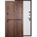 Вхідні двері Abwehr модель 251/0 Дуб Табак/Біла CLASSIK (КС)