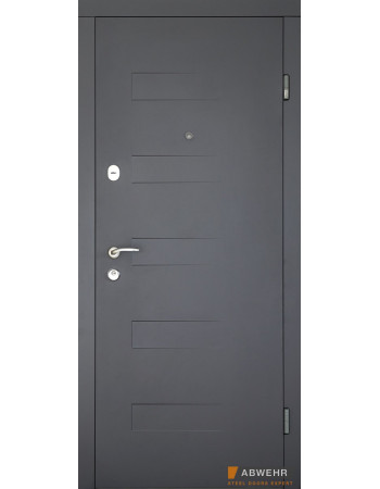 Двері вхідні модель 490 Adelina комплектація Comfort Антрацит/Біла