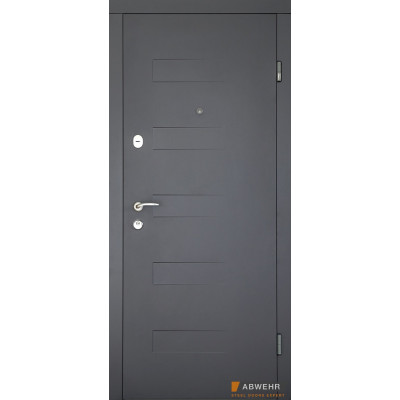 Двері вхідні модель 490 Adelina комплектація Comfort Антрацит/Біла Двері вхідні модель 490 Adelina комплектація Comfort Антрацит/Біла