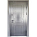 Входные двери Abwehr Сегмент Cottage Scandi 498 МДФ покраска RAL 7021 / белый Vinorit