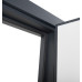 Входные двери ABWEHR 506 Nordi Glass 1200*2050 мм краска по металлу Ral 7021Т/ВСМ мдф+vinorit Белая, сегмент Defender