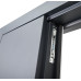 Входные двери ABWEHR 506 Nordi Glass 1200*2050 мм краска по металлу Ral 7021Т/ВСМ мдф+vinorit Белая, сегмент Defender