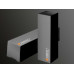 Двери скрытого монтажа Smart Invisible с белым ПВХ торцом под покраску