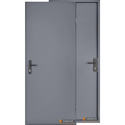 Технические двери Storage (ST) RAL 7024 (серый графит) без наличников