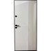 Двери Металл/МДФ модель СТ-107 цвет RAL 1450/Белое дерево