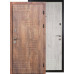 Входные двери Artiz ПЛ-18 Эко+ МДФ/МДФ Спил дерева коньячный/Дуб крафт белый