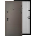 Вхідні двері Artiz ПЛ-19 Еко+ МДФ/МДФ Темний хакі софттач/Білий матовий гладкий