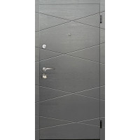 Вхідні двері Еко-4 Економ Титан горизонт / Шел горизонт
