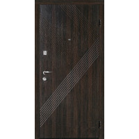 Вхідні двері Artiz Еко-5 Економ Горіх темний/Горіх темний