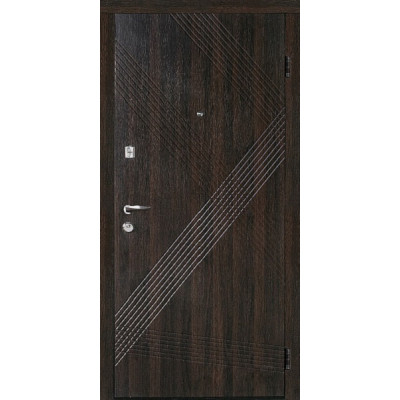 Входные двери Artiz Эко-5 Эконом Орех темный/Орех темный
