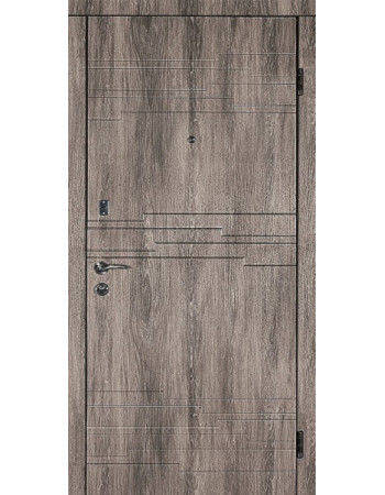 Вхідні двері Artiz Еко-6 Економ Дуб шато/Дуб шато