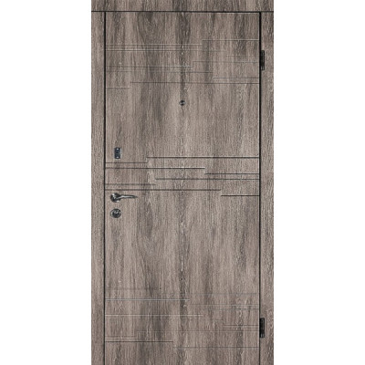 Входные двери Artiz Эко-6 Эконом Дуб шато/Дуб шато