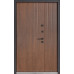 Двері Булат 1200 Термо Хаус модель 710/265 вулична Дуб бронза/Горіх натуральний (Кале)