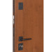 Двері Булат 1200 Термо Хаус модель 710/265 вулична Дуб бронза/Горіх натуральний (Кале)