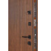 Двері Булат 1200 Термо Хаус модель 710/265 вулична Дуб бронза/Горіх натуральний (Кале)