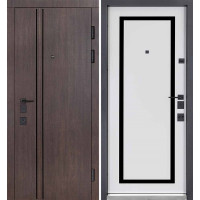 Вхідні Двері Expert (квадро) Mottura модель 570 / 568 Дуб Дорато Темний / Олово супермат