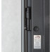 Входные двери Revolut Doors B-606 модель 580/543 (Бетон антрацит/Оксид белый)