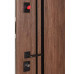 Двері Булат Цитадель В-83 (квадро) Kale модель 584/589 Дуб табак/Дуб немо лате