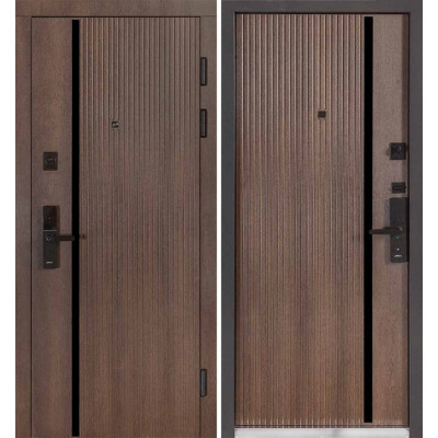 Вхідні двері ЕЛЕКТРО (квадро) Kale, модель 566 Дрімвуд темний (квартирний тип)