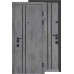 Вхідні двері Булат ОЛІМП (квадро) Mottura, модель 589 Оксид темний/Оксид темний