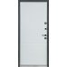Двері Булат Cottage, модель 703/237 metalic grey/білий атласний (вуличний тип)