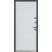 Двері Булат Cottage, модель 703/237 metalic grey/білий атласний (вуличний тип)