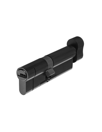 Дверной цилиндр HardLock K-серия 60 мм (30х30Т) Черный (ключ-тумблер)