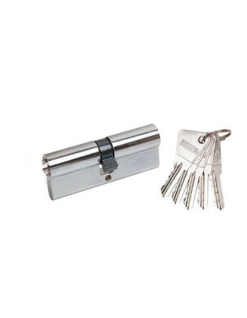 Циліндр "ВRUNO" 40/40 мм Z англ. 80мм 5кл. хром