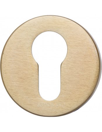 Накладка на цилиндр замка CONVEX 1485 шампань