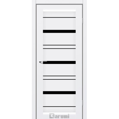 Межкомнатные двери DARUMI модель DARINA Белый матовый (со стеклом сатин или черным)