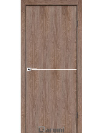 Межкомнатные двери ТМ DARUMI модель PLATO LINE PTL-03 (Орех бургун) 