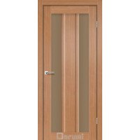 Межкомнатные двери ТМ DARUMI модель SELESTA (дуб натуральный) с бронзовым стеклом