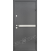 Вхідні двері Салют модель 8 метал МДФ RAL 7024 [Graphite grey] Графітовий сірий