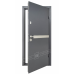 Входные двери Салют модель 8 металл МДФ RAL 7024 [Graphite grey] Графитовый серый