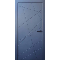 Двері міжкімнатні МК Діагональ Графіт Ral 7016 Estet Doors