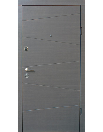 Вхідні двері Форт Стандарт Плюс Нео KALE венге сірий горизонт