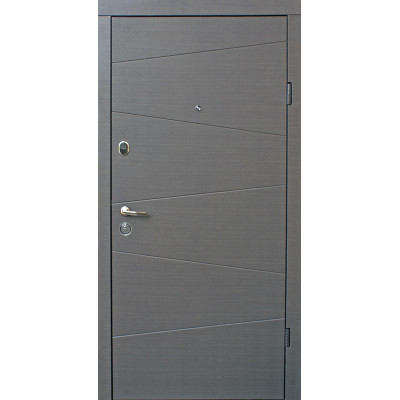 Вхідні двері Форт Стандарт Плюс Нео KALE венге сірий горизонт