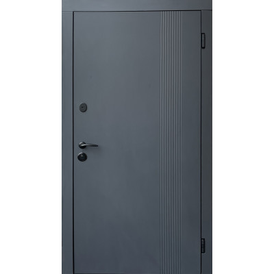 Двері Форт-М серія Комфорт модель СТИЛЬ Антрацит/Білий матовий