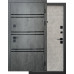 Вхідні двері Форт Тріо Паралель бетон темний/бетон сірий