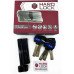 Дверний циліндр HardLock K-серія 90мм (40х50Т) Чорний (ключ-тумблер)