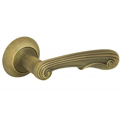 Ручки дверные Safita Феста 488 R41 YB античная бронза