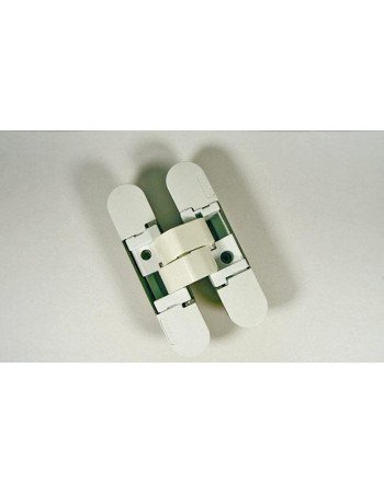 Петля скрытая K1000 3D цвет: белая матовая 180 ° вес двери 40/52кг