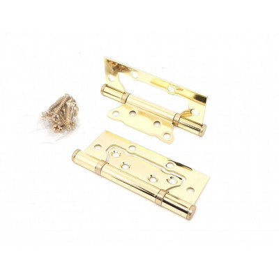 Петля (бабочка) FLUSH KEDR 100*63*2.0mm - PB (узкая)