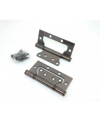 Петля (бабочка) FLUSH KEDR 100*63*2.0mm - Старая бронза (AB) (узкая)