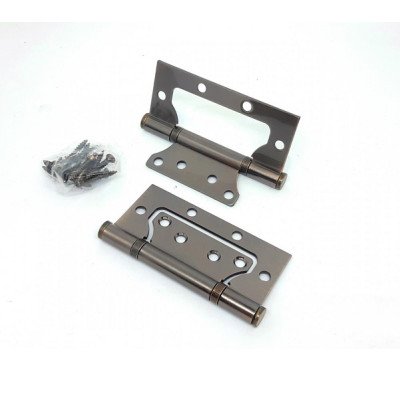 Петля (метелик) FLUSH KEDR 100*63*2.0mm - Стара бронза (AB) (вузька)