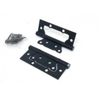 Завіс метелик FLUSH KEDR 100*63*2.0mm - Чорний матовий (BL) (вузький)