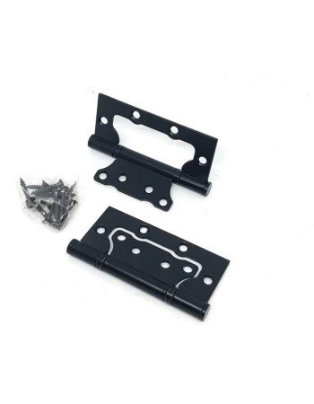 Завіса KEDR FLUSH 100x75x2.5mm - 2BB - Black mat «Метелик»