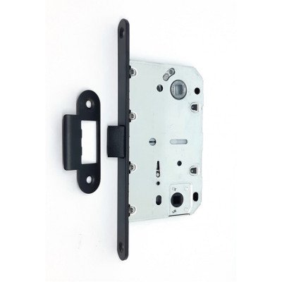 Межкомнатный механизм KEDR WC 410B-S KEVLAR - BL black mat Черный матовый
